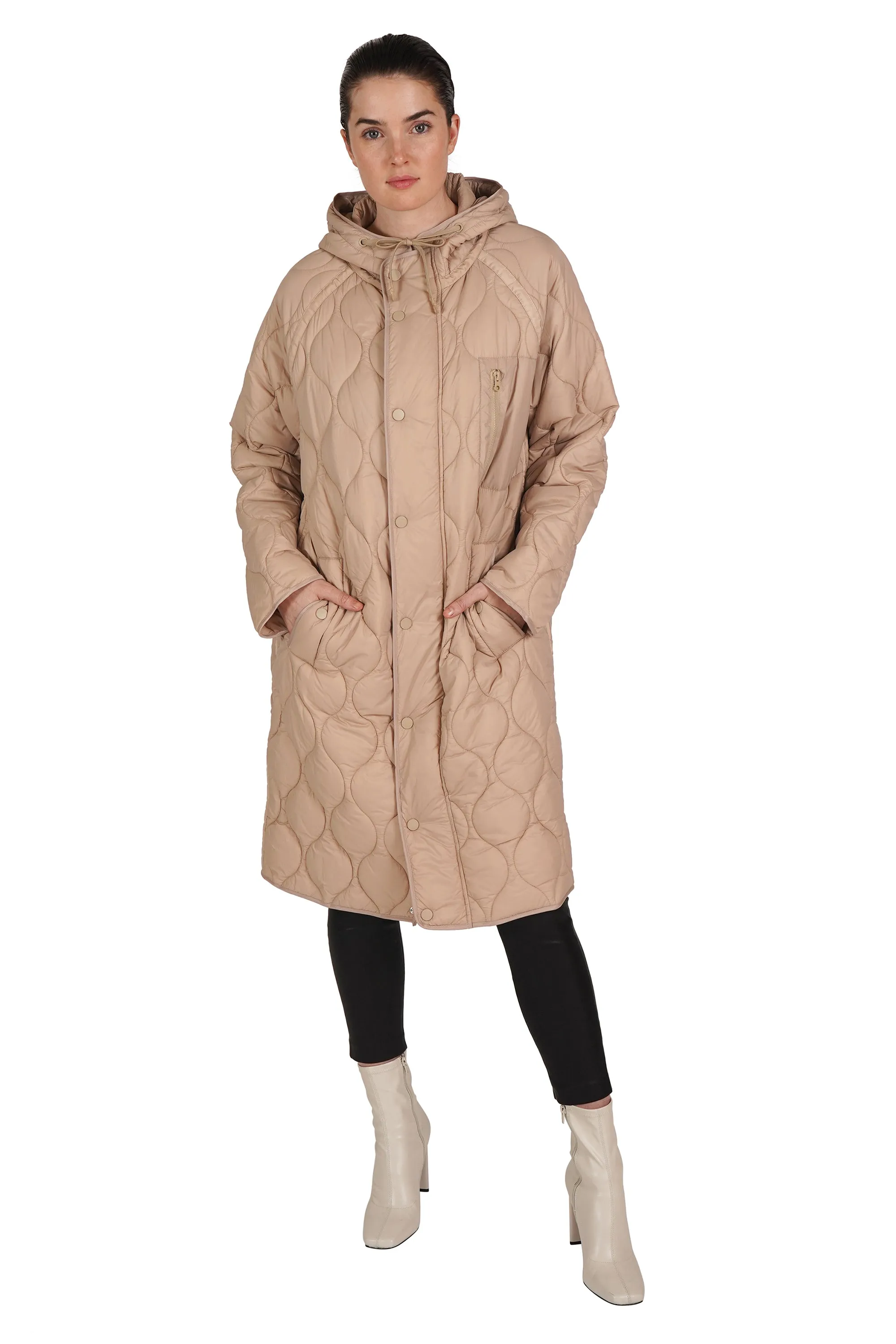 Long Quilted Jacket