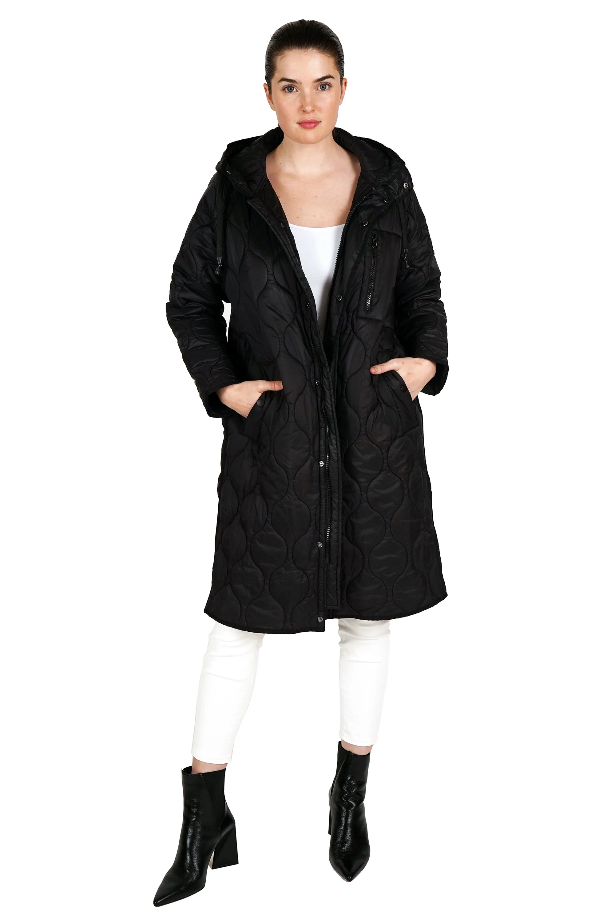 Long Quilted Jacket