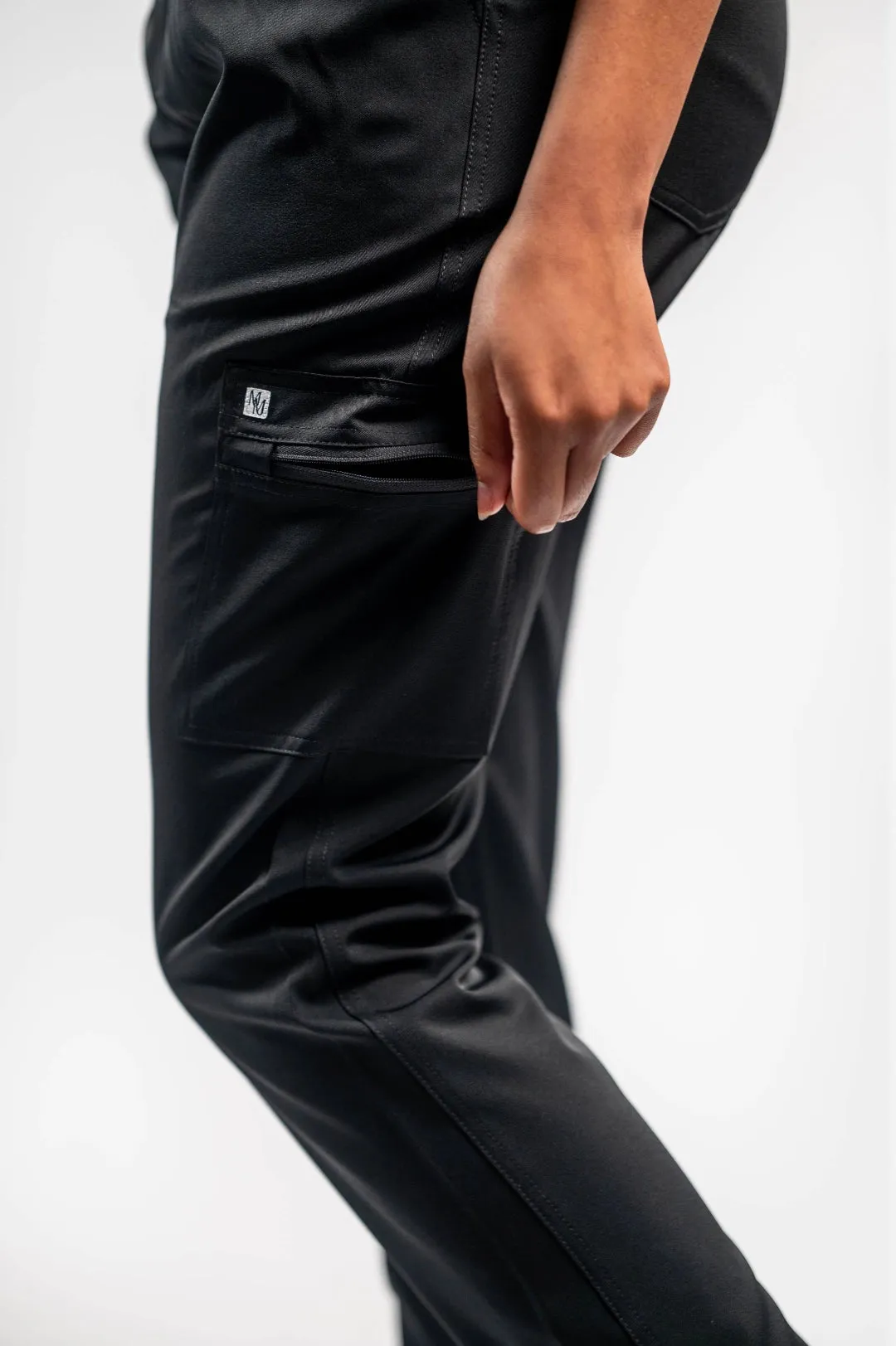 Mary A Six Pocket Cargo Scrub Pants