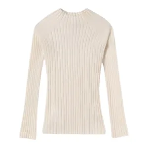 Mayoral - Ribbed jumper, cream