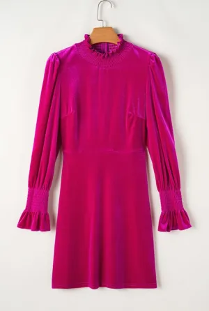 Merry and Bright Velvet Dress