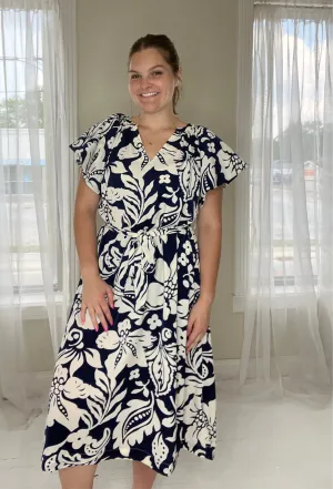 Midnight Midi Dress