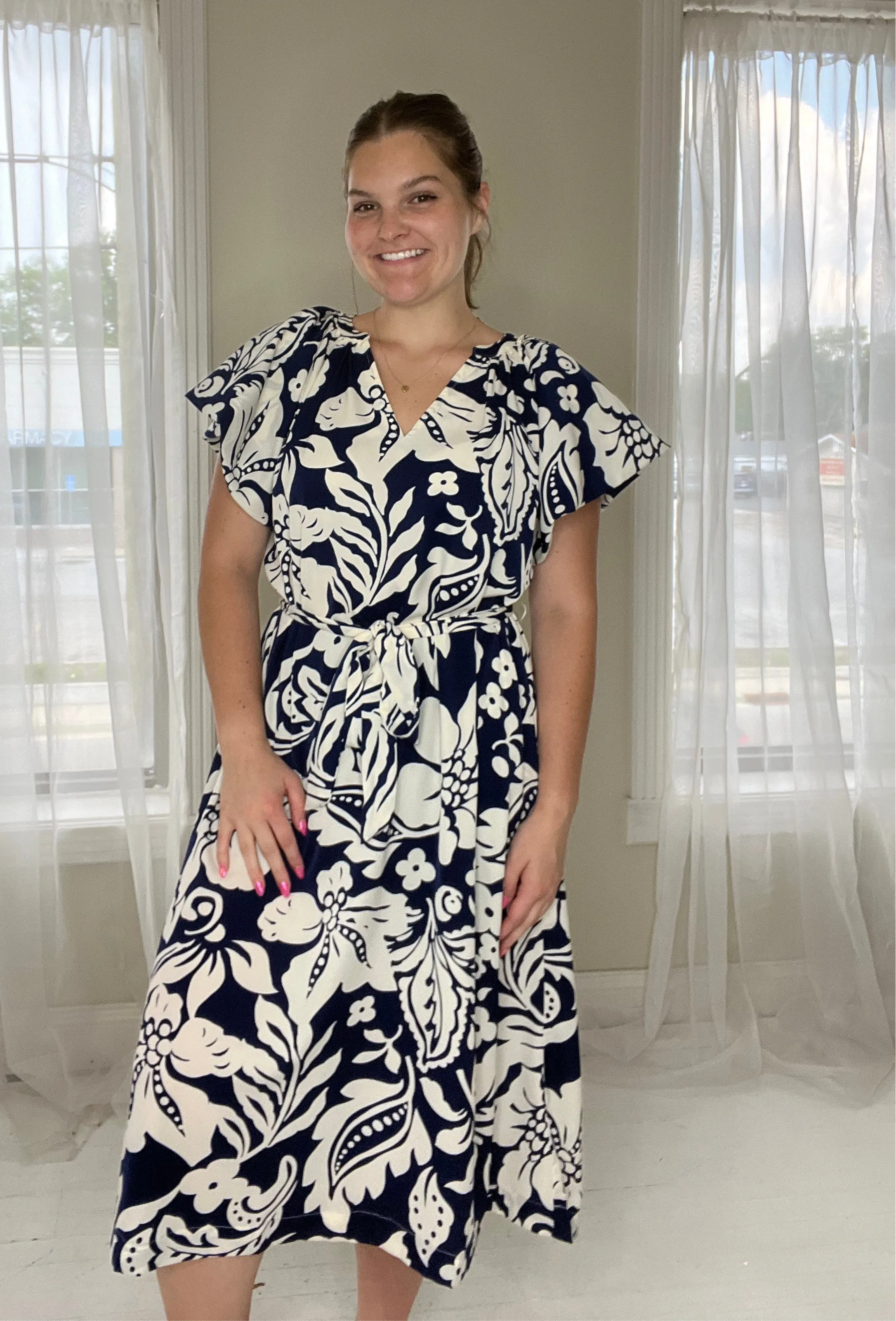 Midnight Midi Dress