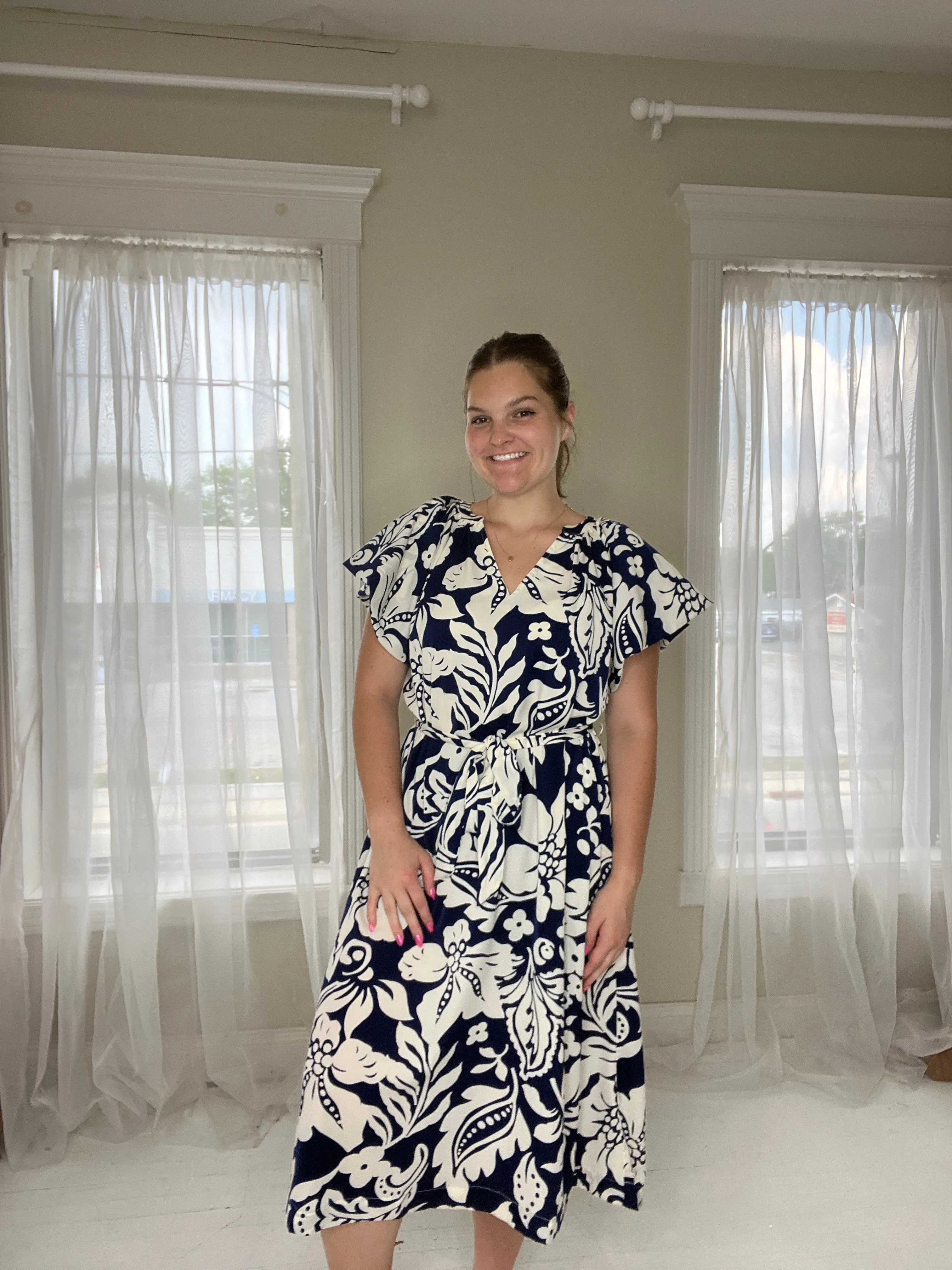 Midnight Midi Dress