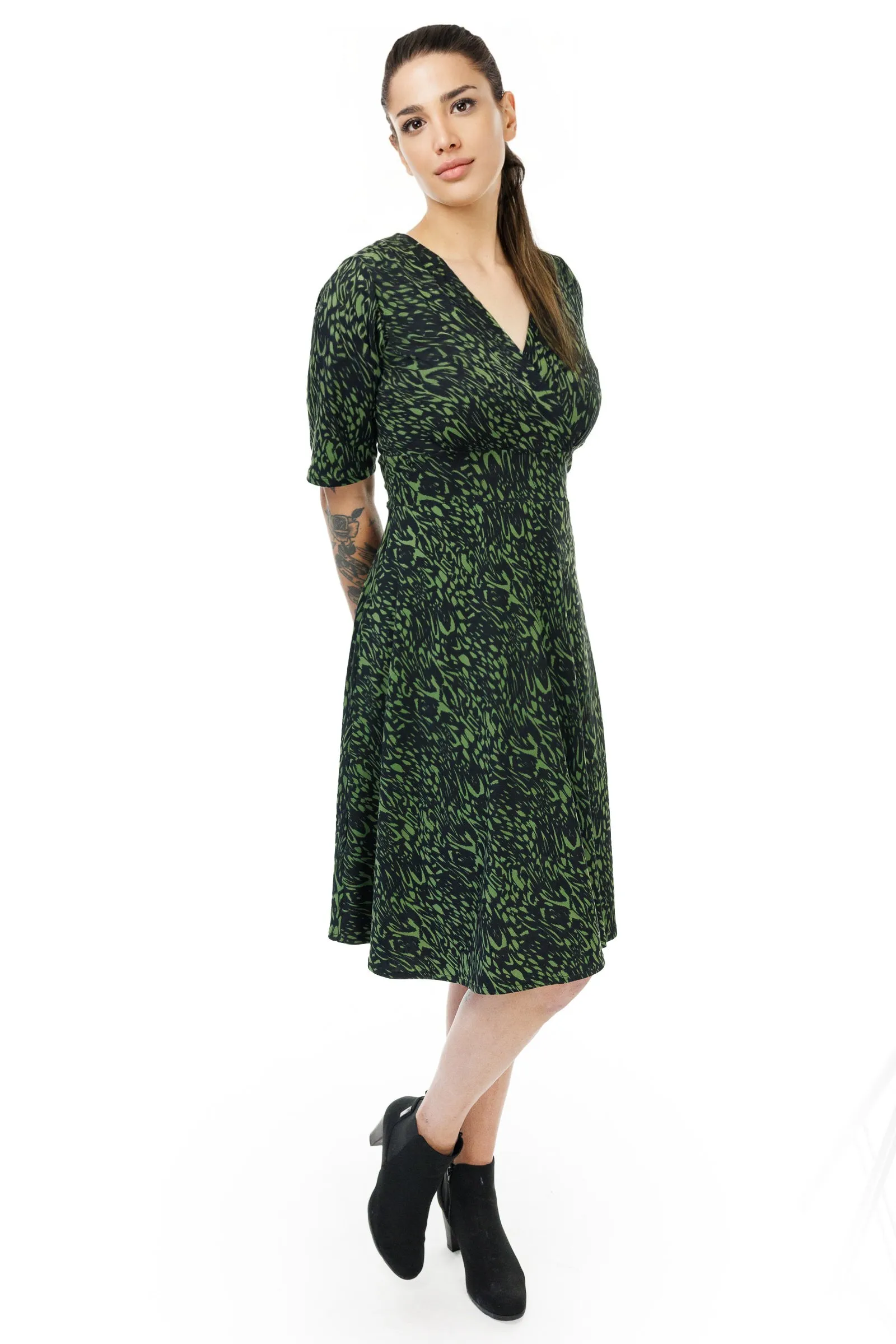 Midnight Moss Cleopatra Dress