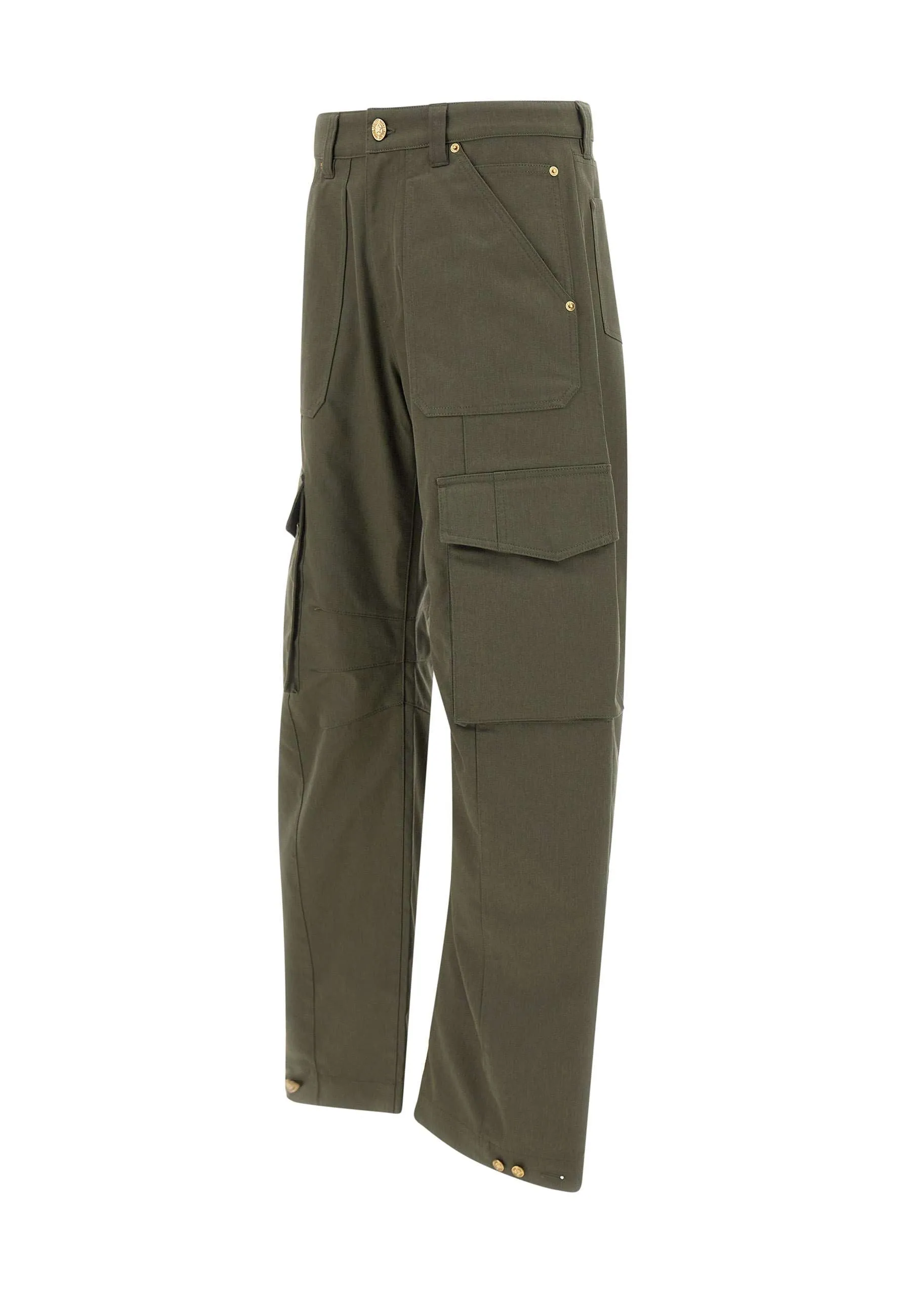 Military Green Cargo Pants for Men