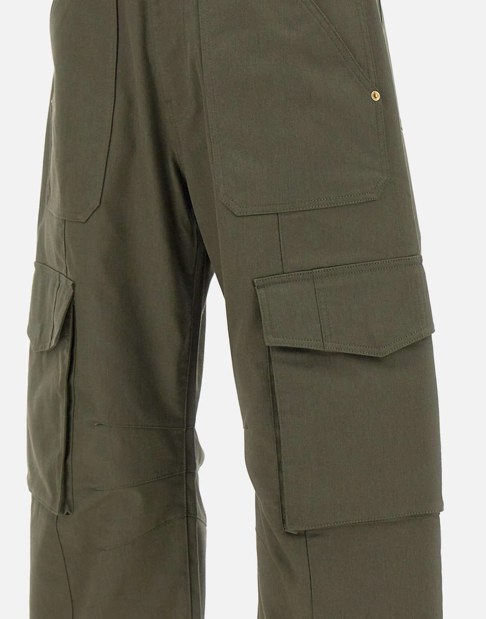 Military Green Cargo Pants for Men