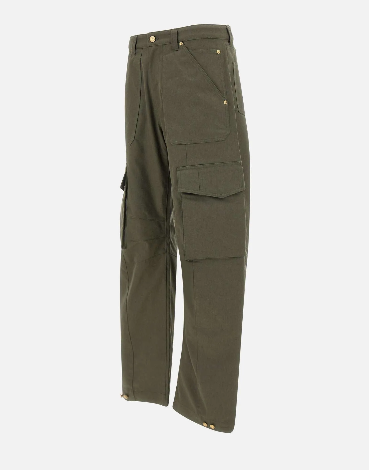 Military Green Cargo Pants for Men