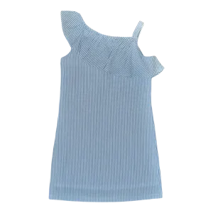Millie Ruffle Dress – Sea Island Seersucker