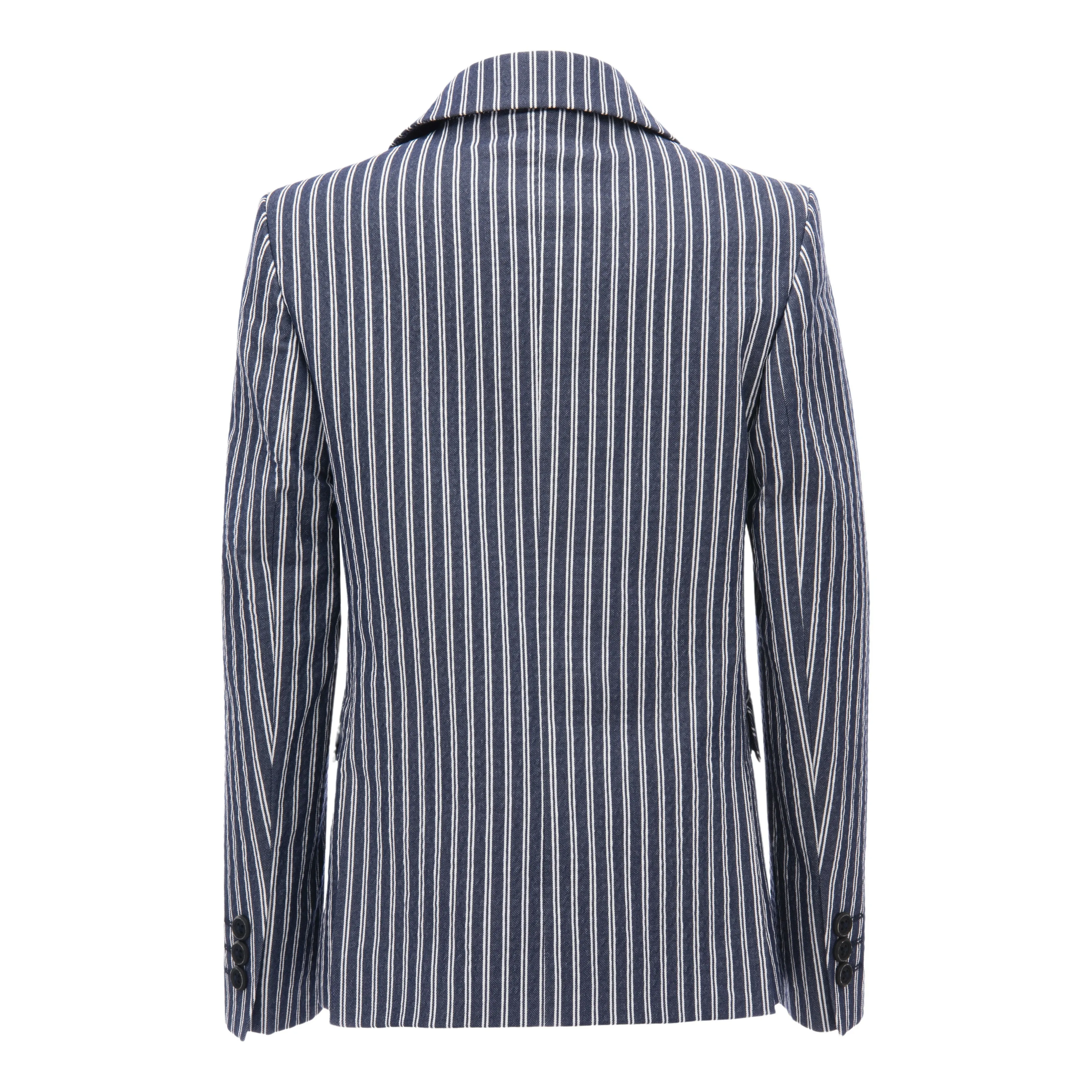 Navy Double Striped Blazer