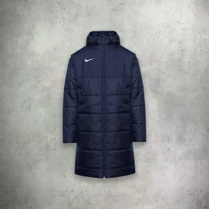 Nike Academy Full Length Puffer Jacket Navy Blue