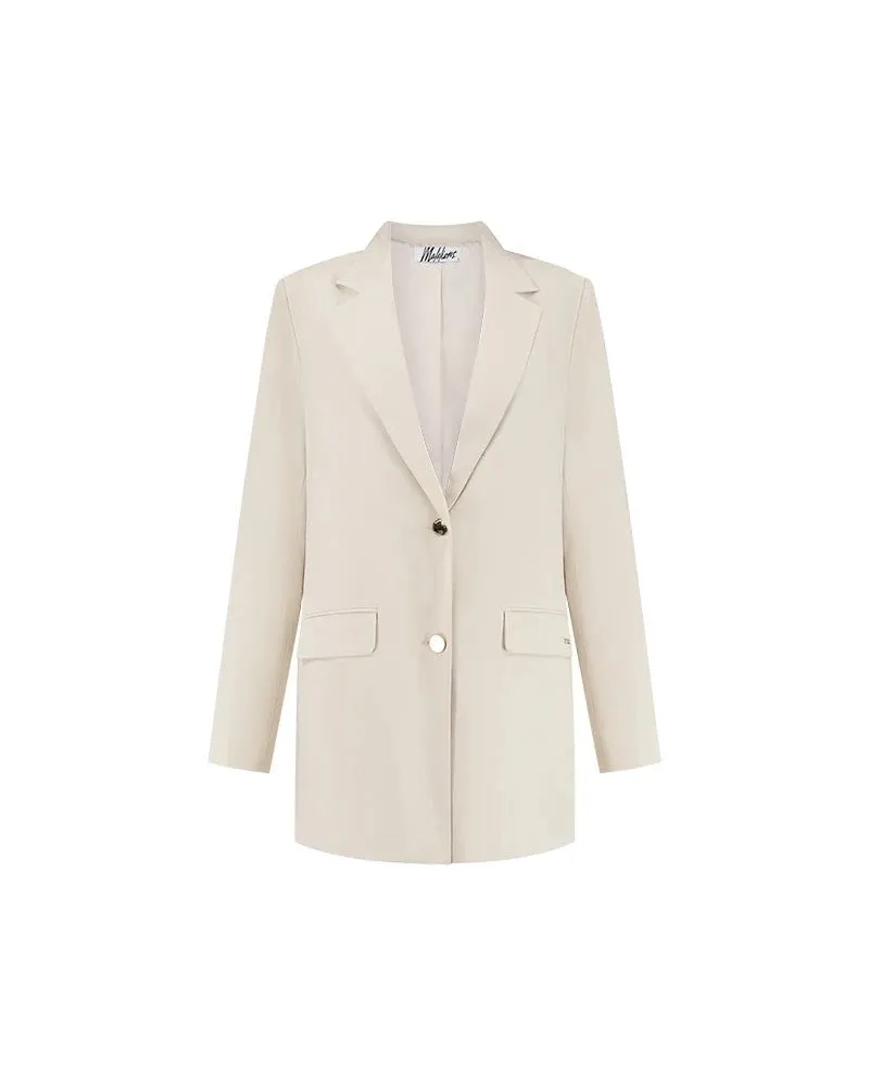 Oversized Blazer - Beige