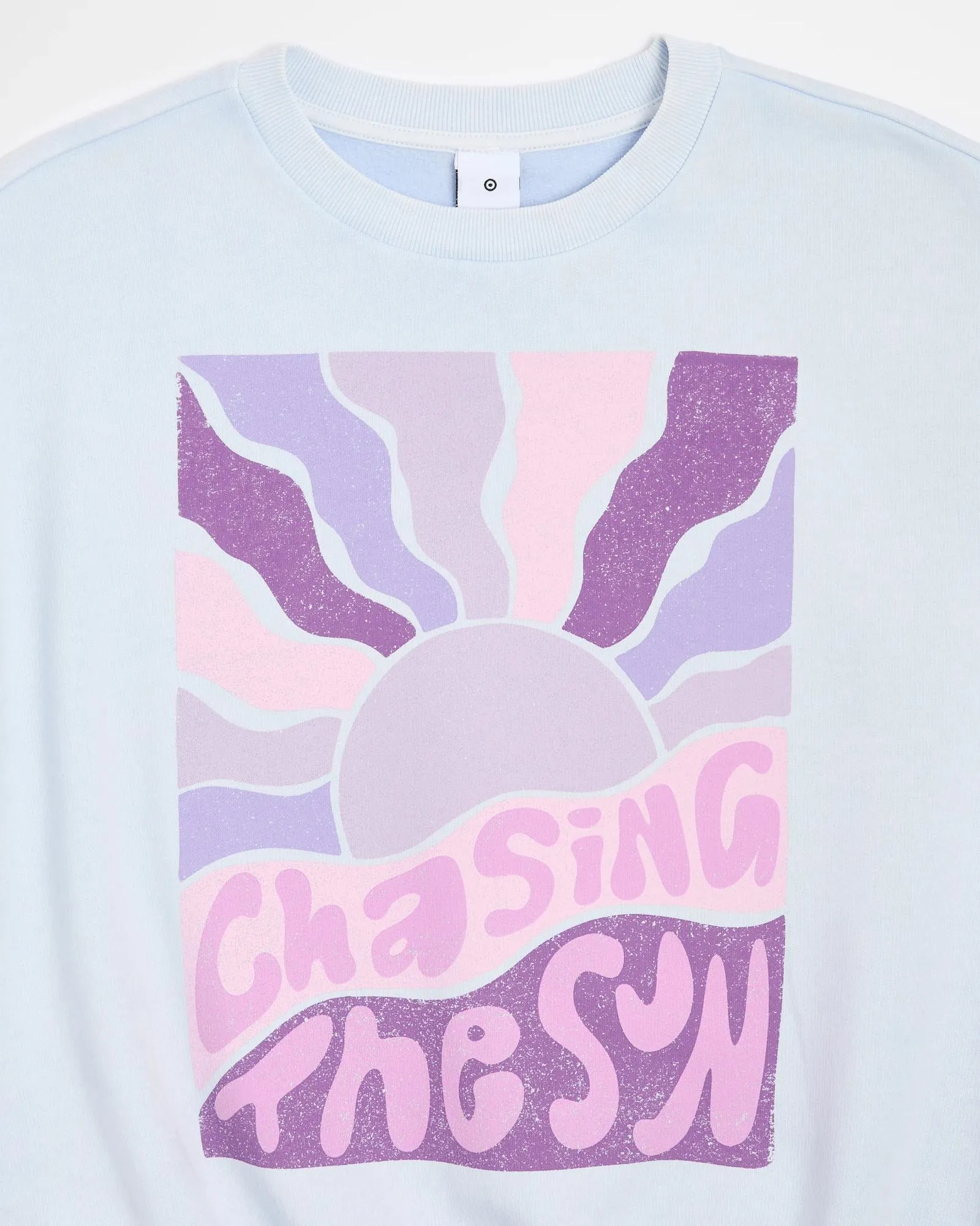 popular  Graphic Wash Crew Neck Jumper