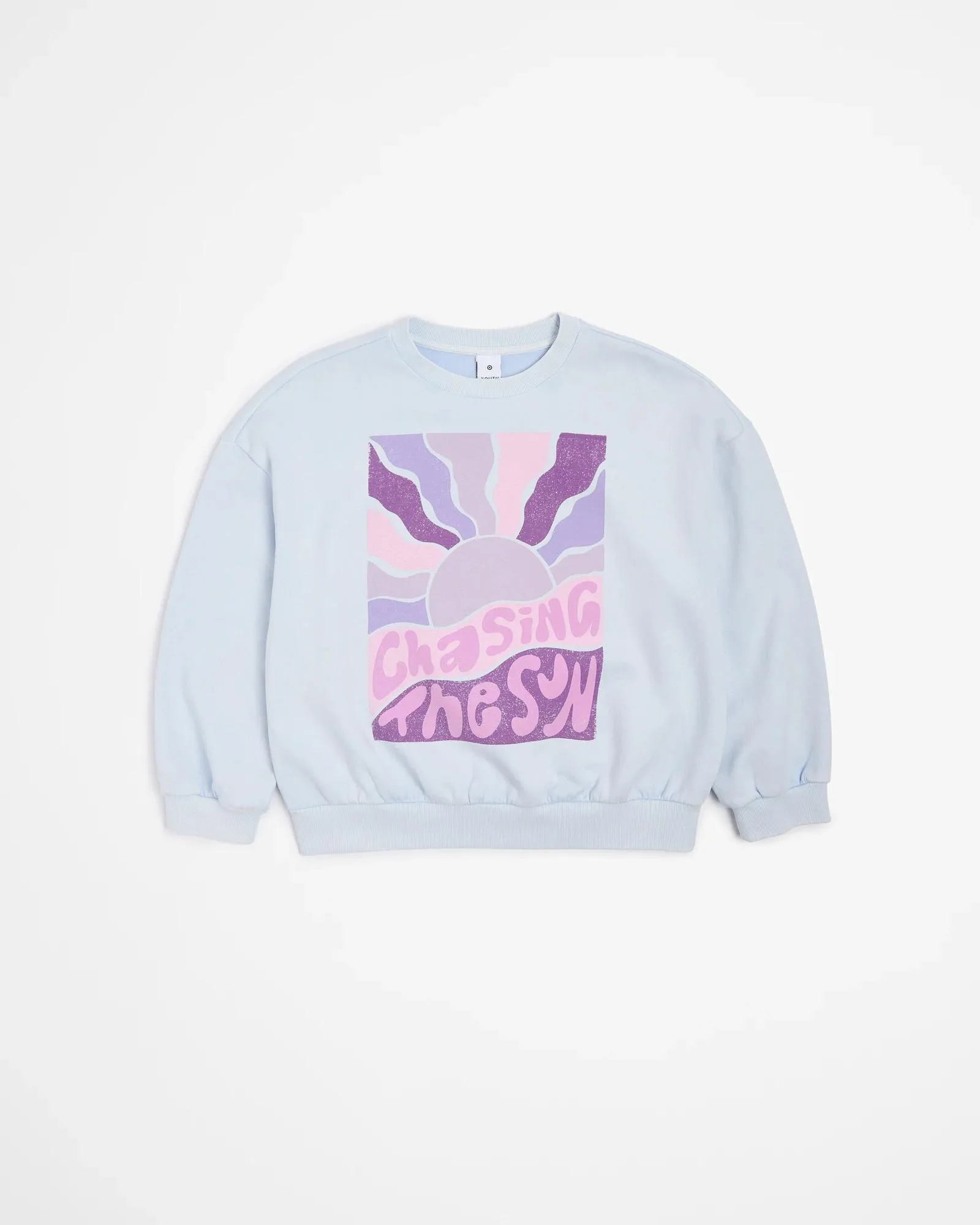 popular  Graphic Wash Crew Neck Jumper