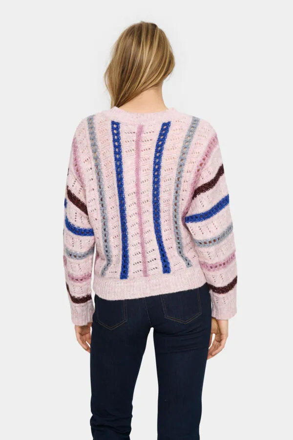 Saint Tropez Felisa Pullover in Winsome Orchid