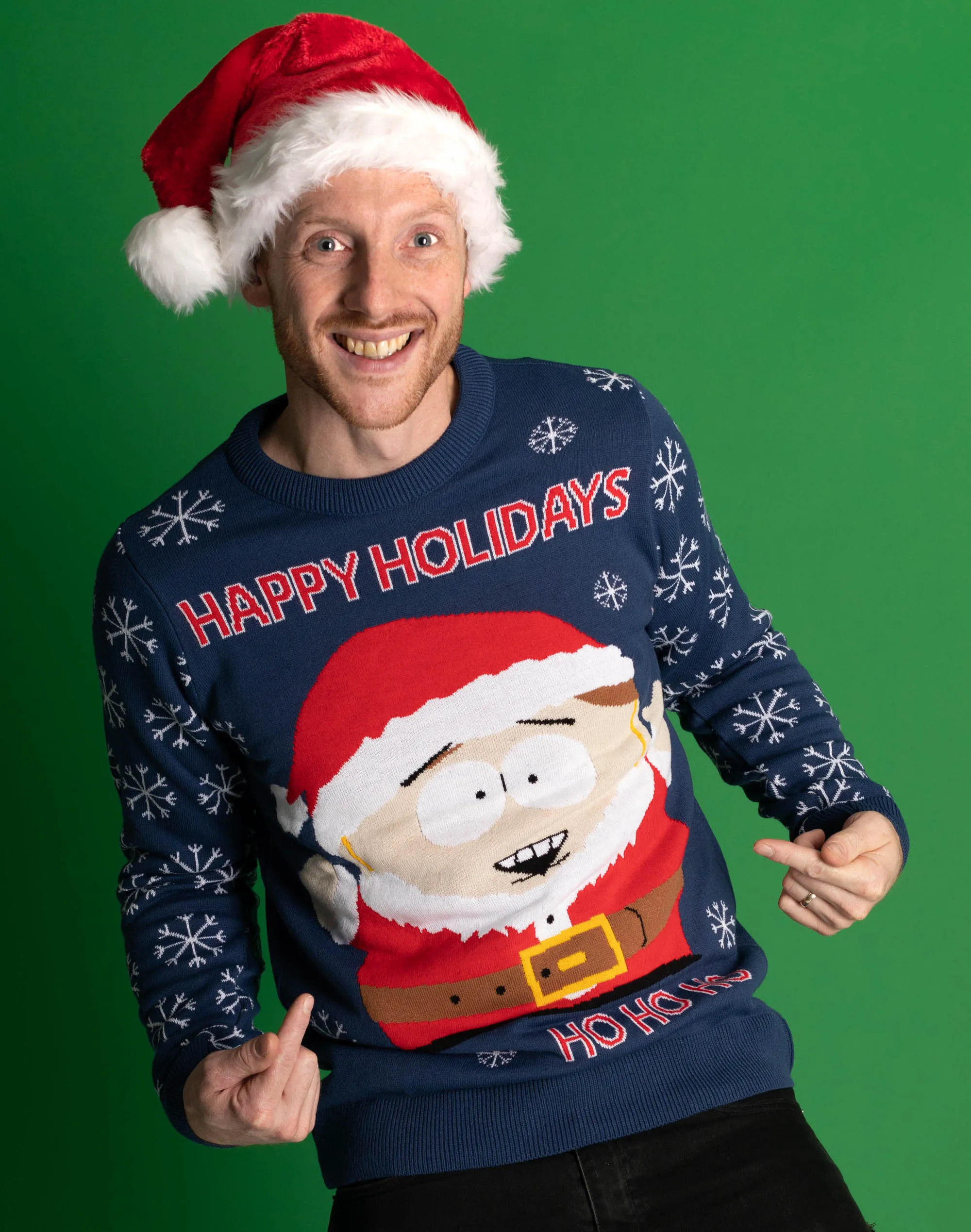 South Park Mens Knitted Christmas Jumper