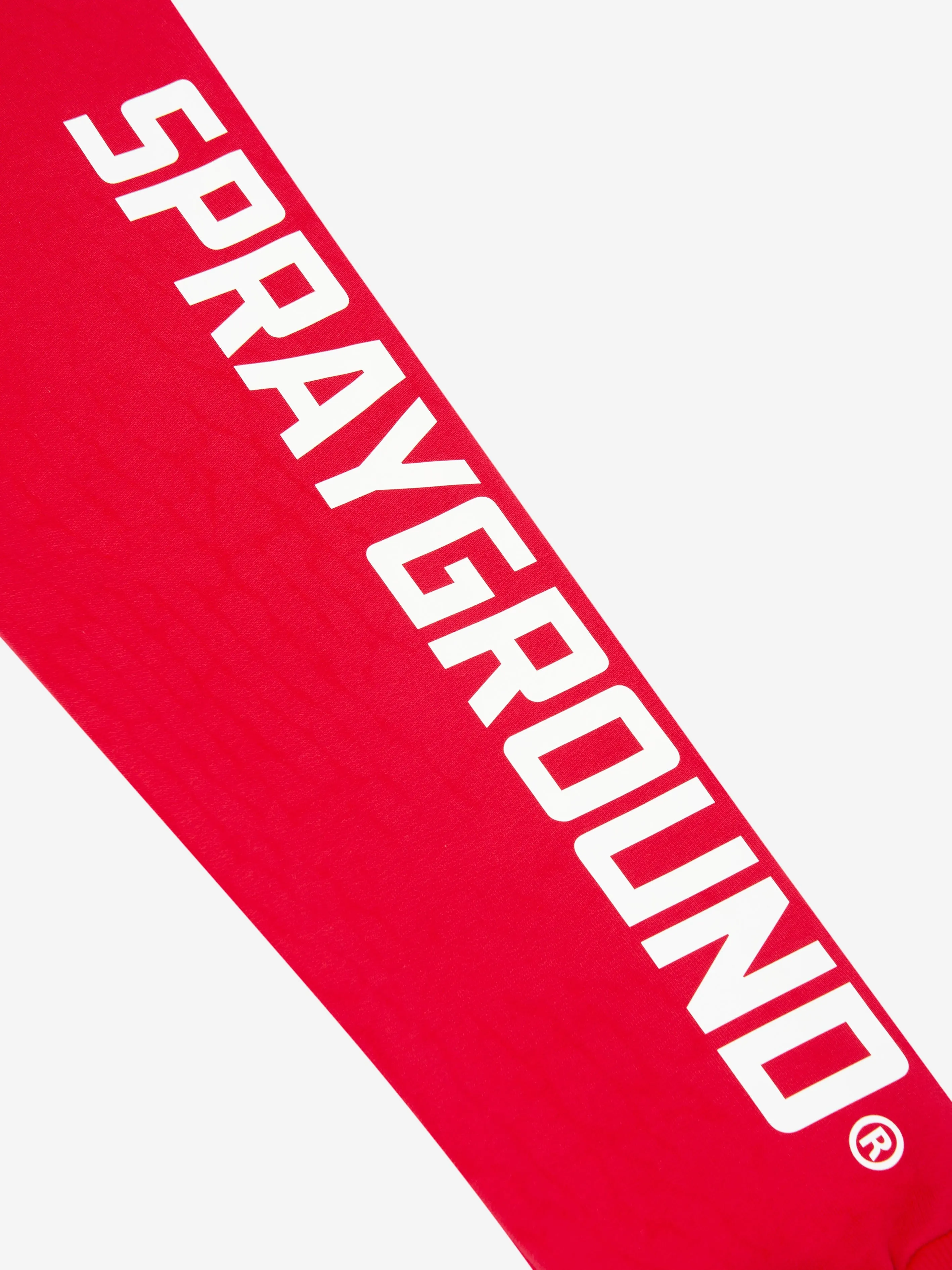 Sprayground Boys Basic Logo Joggers in Red