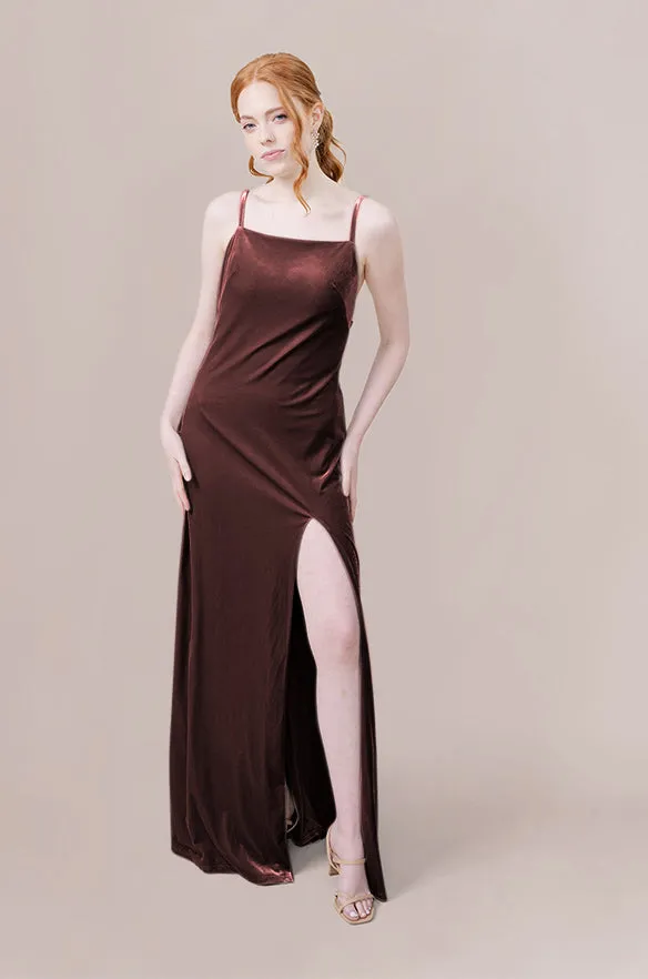 Steph Velvet Dress | Made To Order