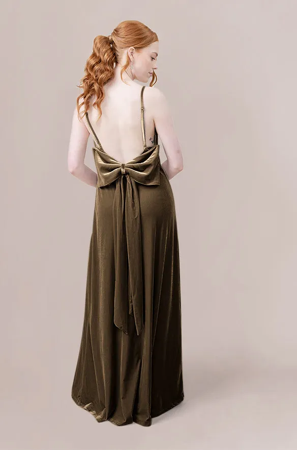 Steph Velvet Dress | Made To Order
