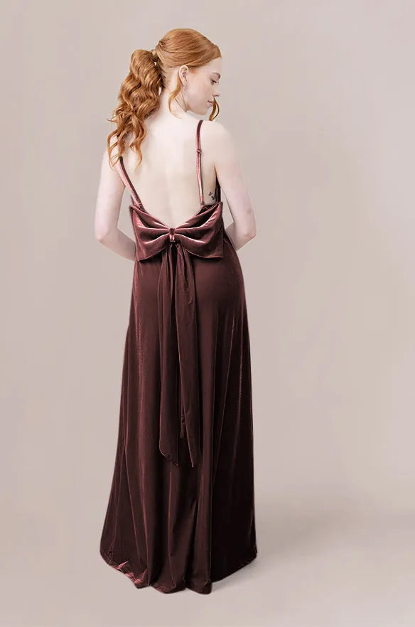 Steph Velvet Dress | Made To Order