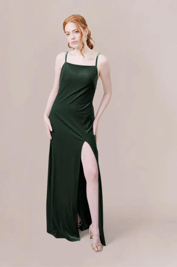 Steph Velvet Dress | Made To Order