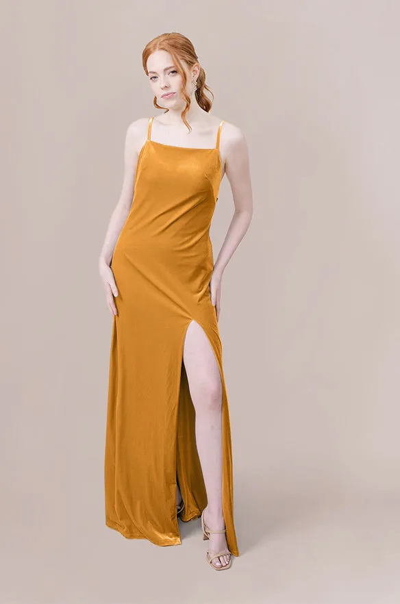 Steph Velvet Dress | Made To Order
