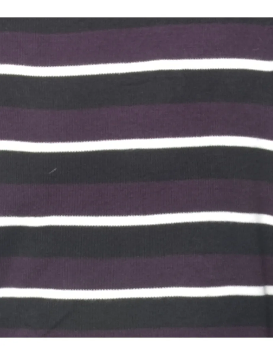Striped Longsleeve Jumper - L