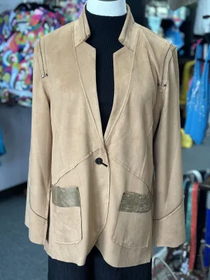 Suede Blazer