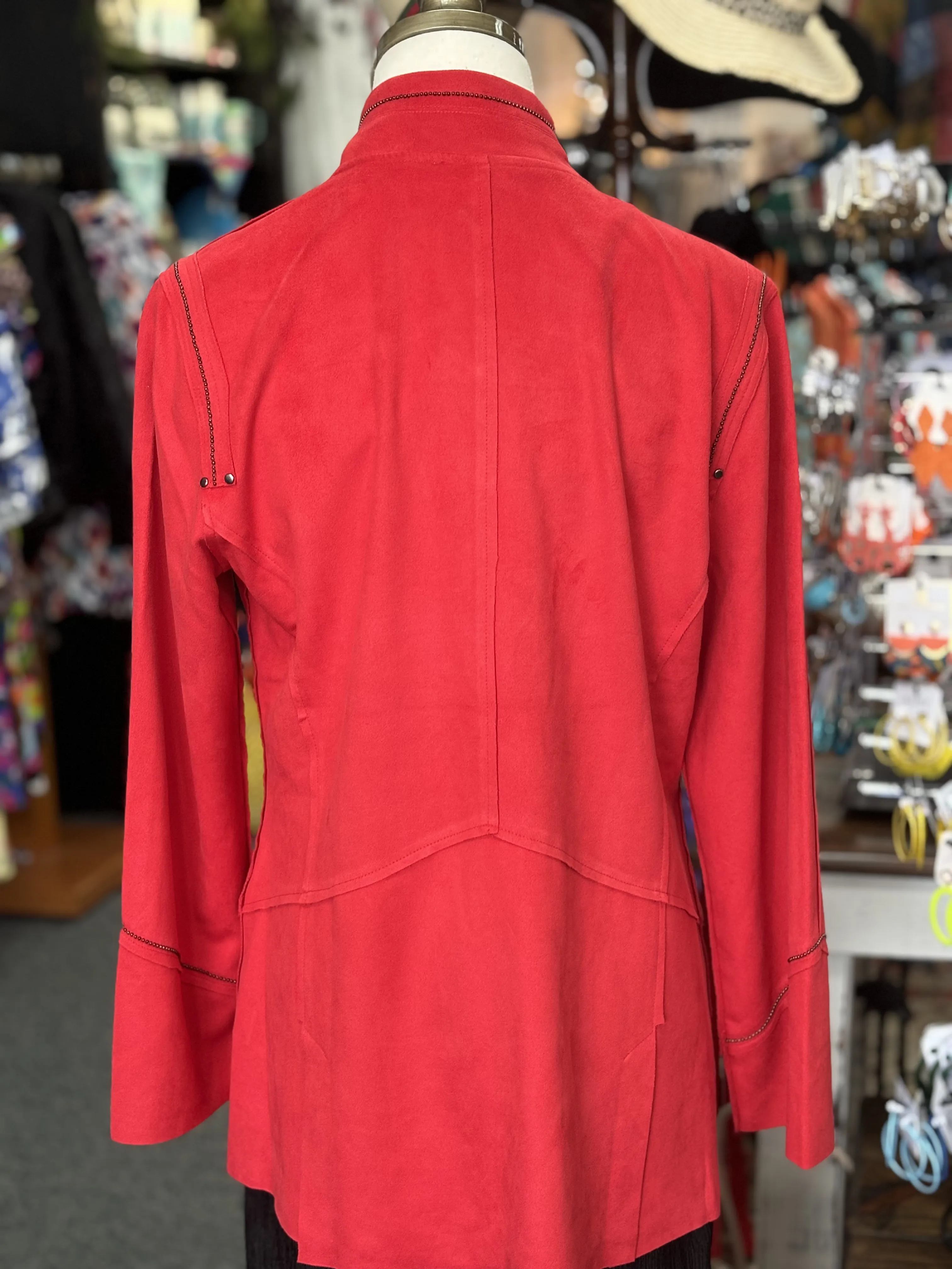 Suede Blazer