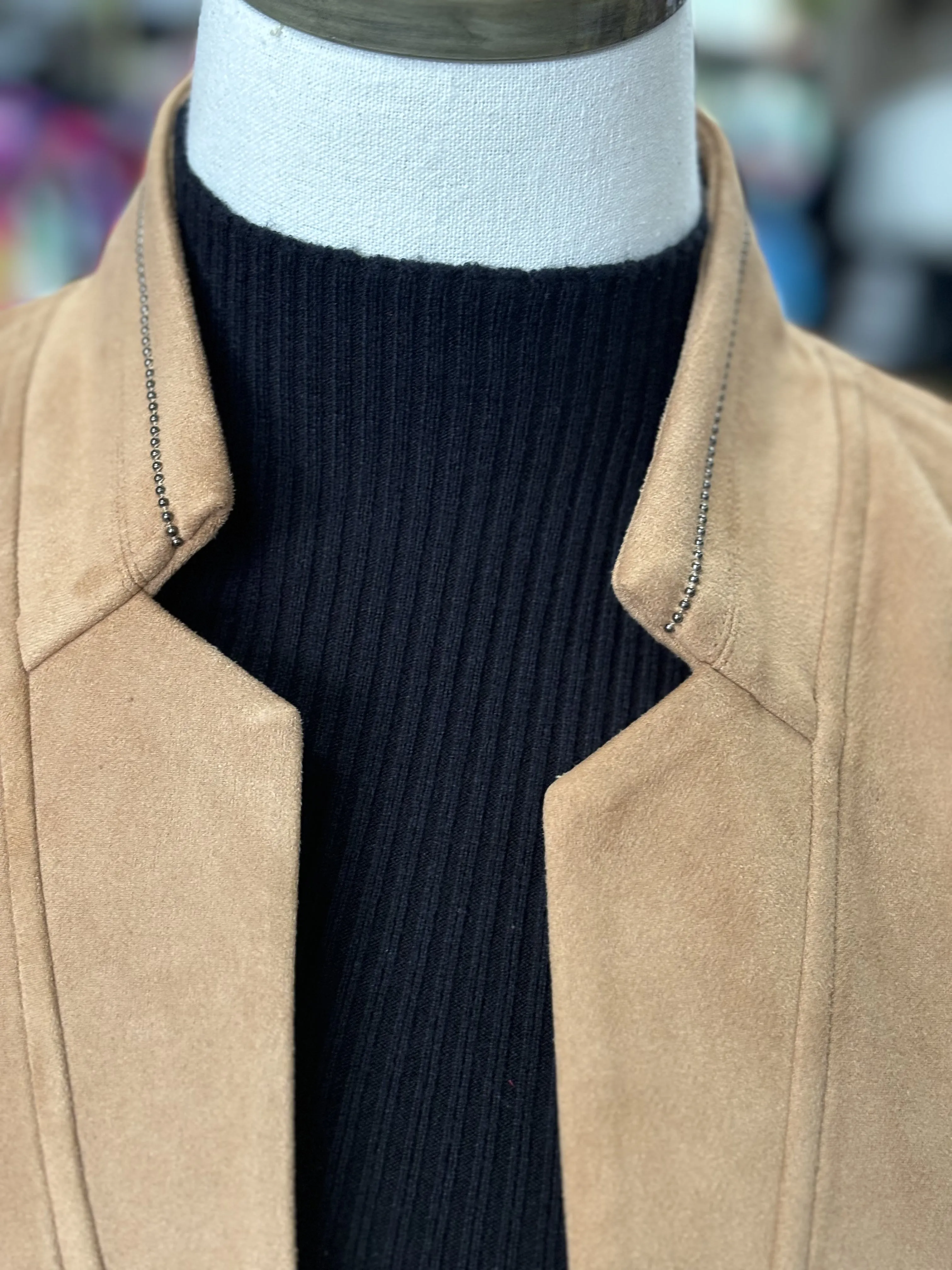Suede Blazer