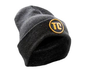 T1C - CIRCLE PATCH - HEATHERED BEANIE WITH CUFF
