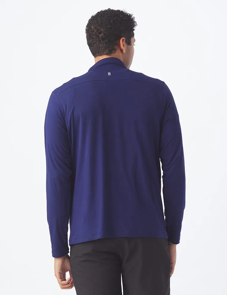 Tahoe 1/4 Zip: Indigo