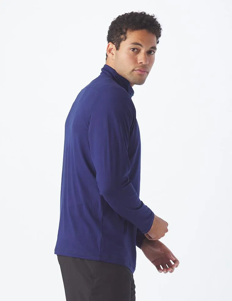 Tahoe 1/4 Zip: Indigo