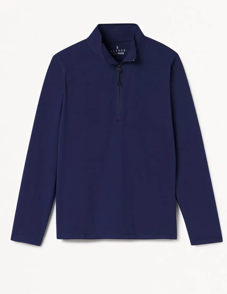 Tahoe 1/4 Zip: Indigo