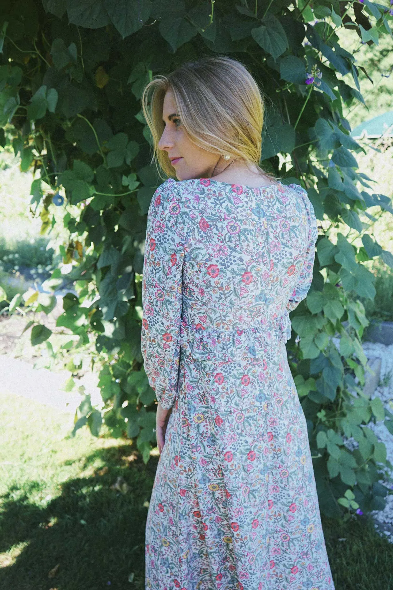 The Dorthea Dress - Provincial Paisley