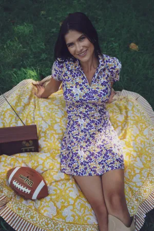 The Ivy Dress - LSU Floral