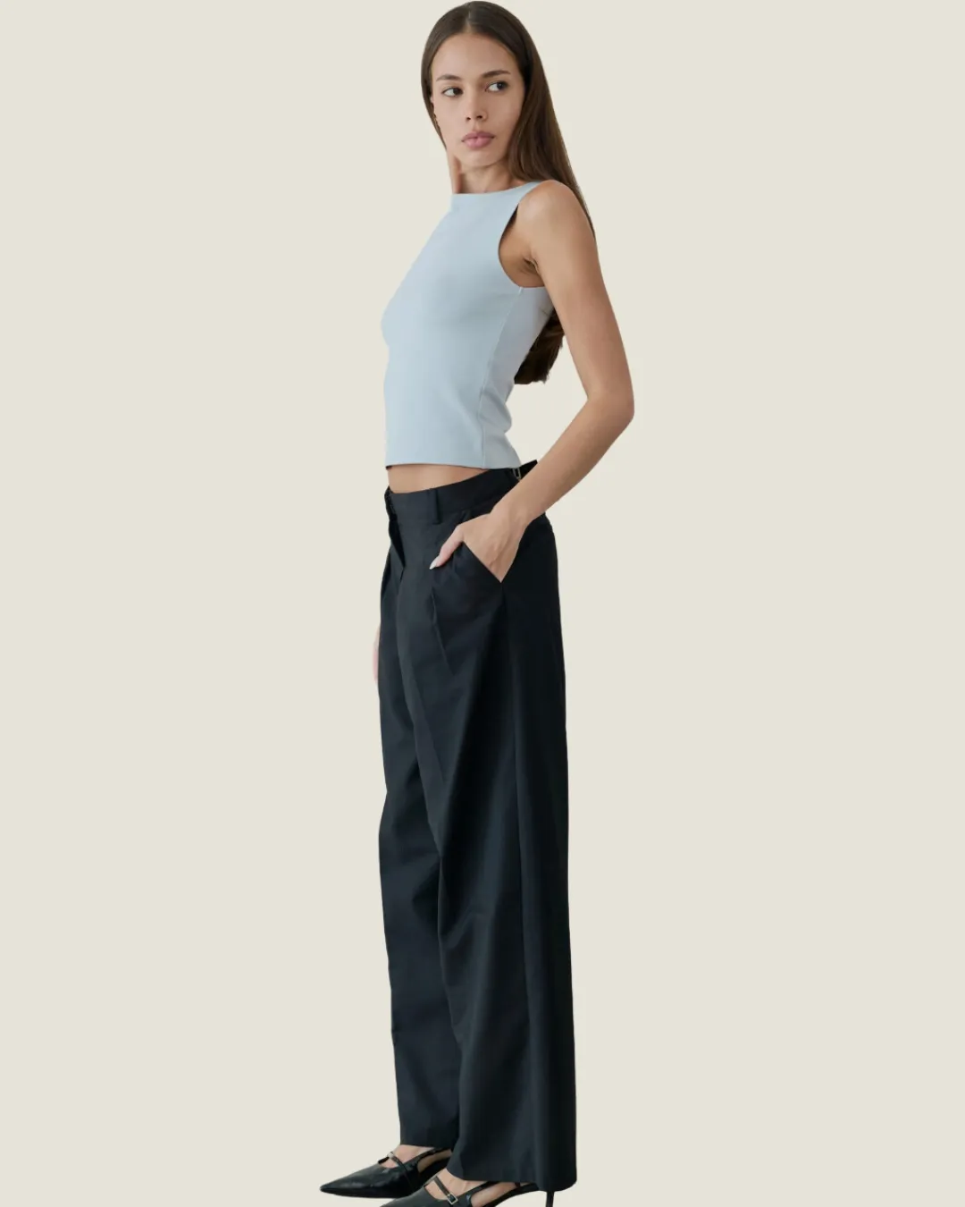 The Sidney Top: Knit Tank Top