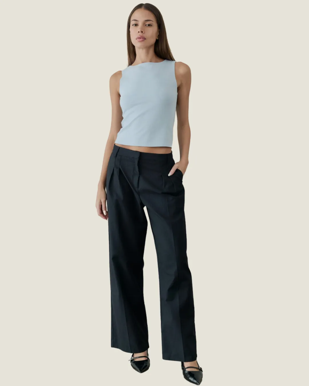 The Sidney Top: Knit Tank Top