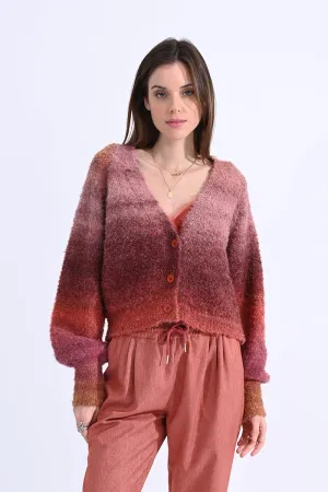 Tie Dye Jumper Cardigan by Molly Bracken