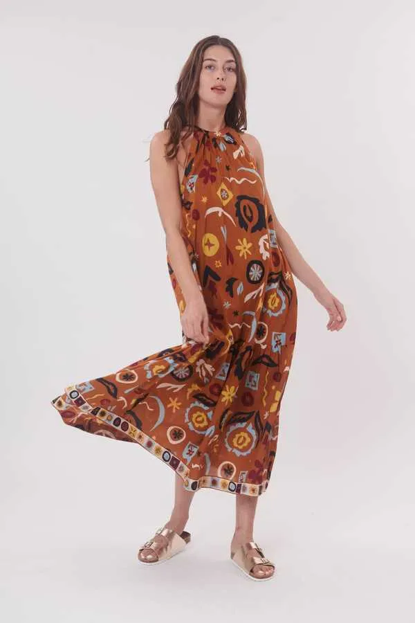 Tilly Dress Brown