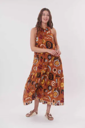 Tilly Dress Brown