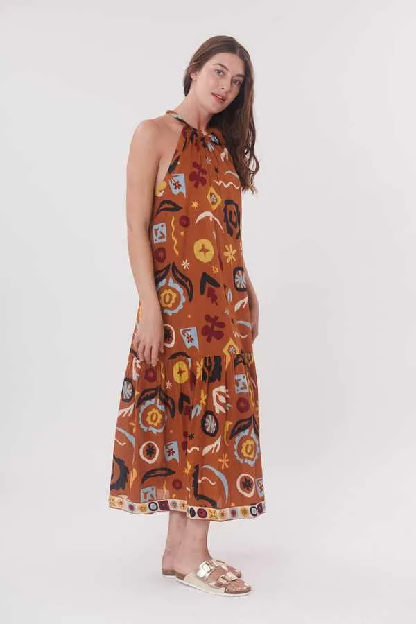 Tilly Dress Brown