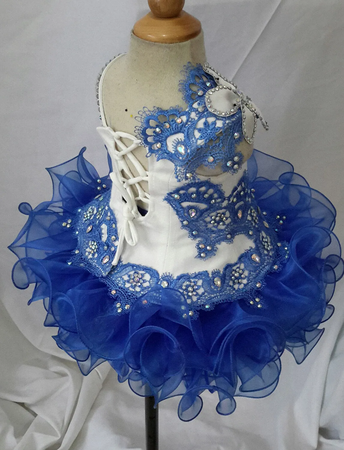 Two Pieces Little Princess National Glitz Cupcake Pageant Dress