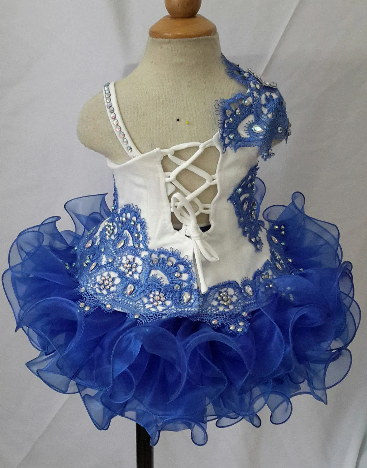 Two Pieces Little Princess National Glitz Cupcake Pageant Dress