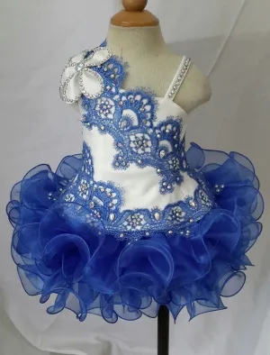 Two Pieces Little Princess National Glitz Cupcake Pageant Dress