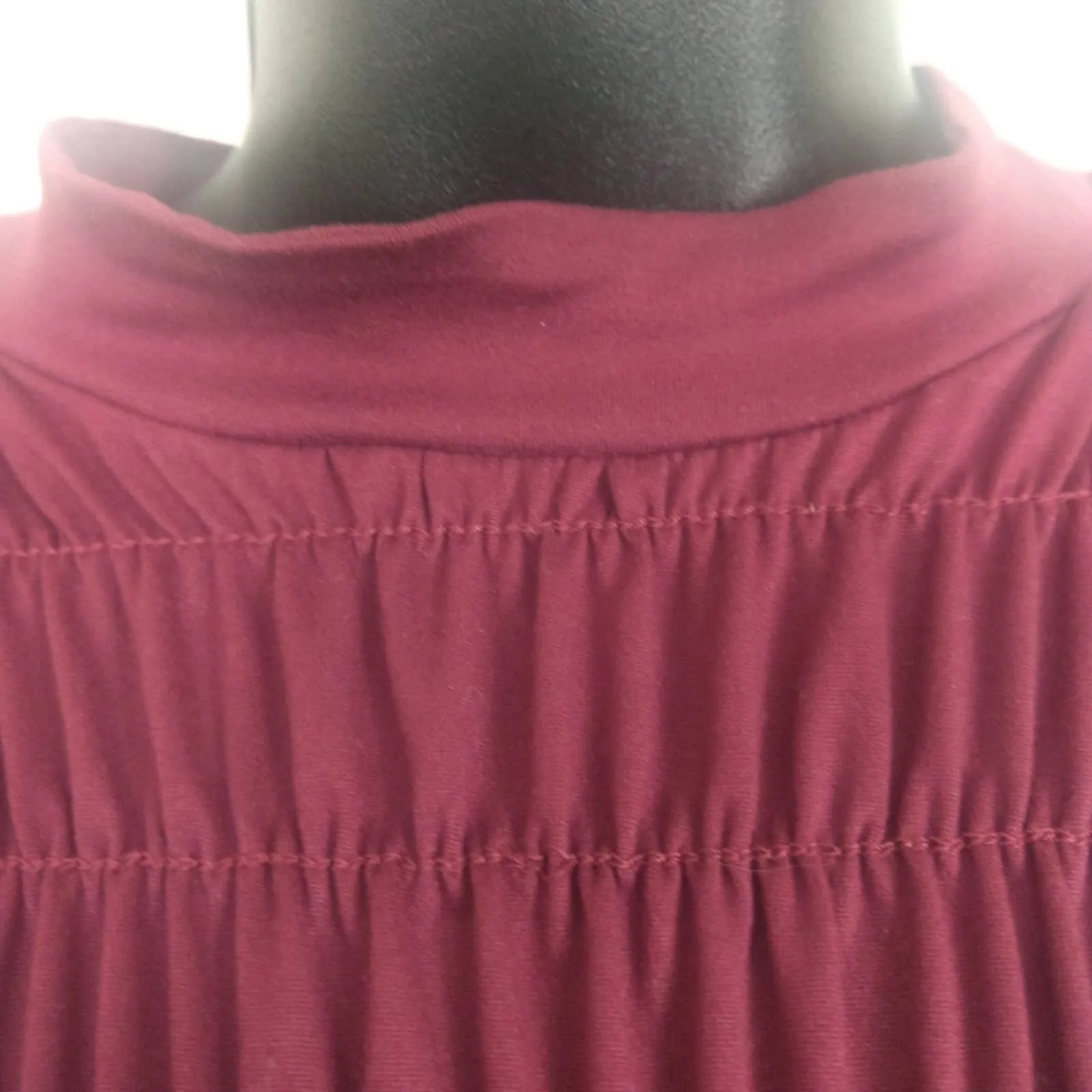 Velvet Torch LA Smocked Front Midi Dress XS