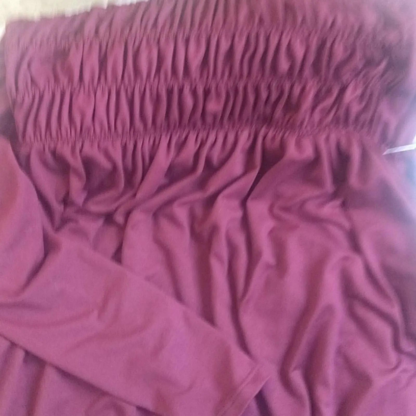 Velvet Torch LA Smocked Front Midi Dress XS
