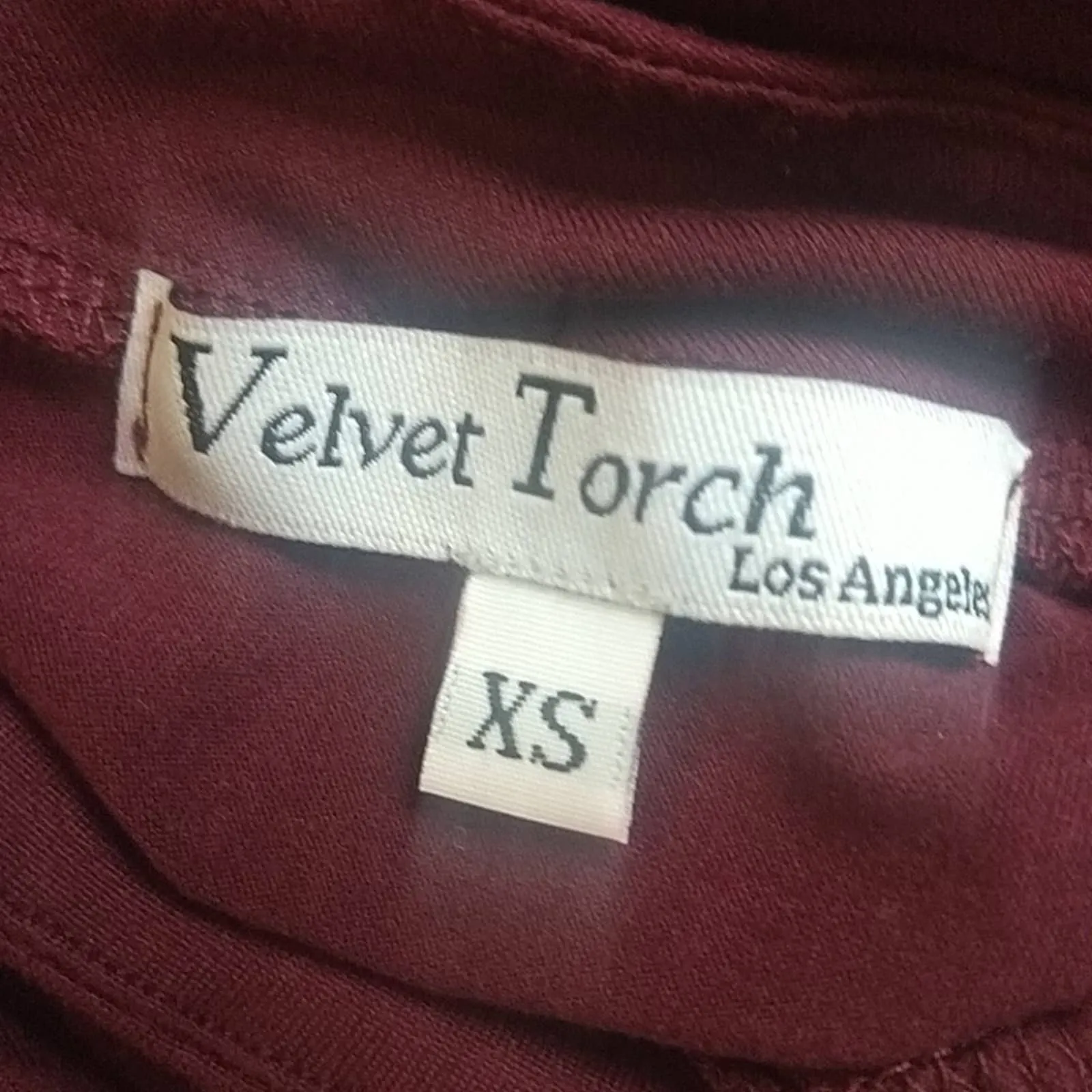Velvet Torch LA Smocked Front Midi Dress XS