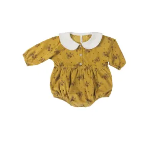 Wild WaWa Anais Romper - Mustard