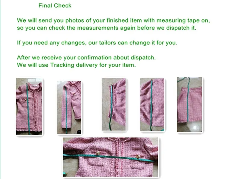 Women's Designer Inspired Custom Made Tweed Squire Neck Small Check Blazer   Skirt Suit